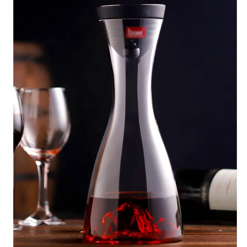Wein Dekanter Dekanter handgefertigter Glas Eisberg Haushalt Weinausgießer personalisierter Wein-Dispenser Wein-Dekanter mit Deckel-Feiertagsgeschenk Dekantierer