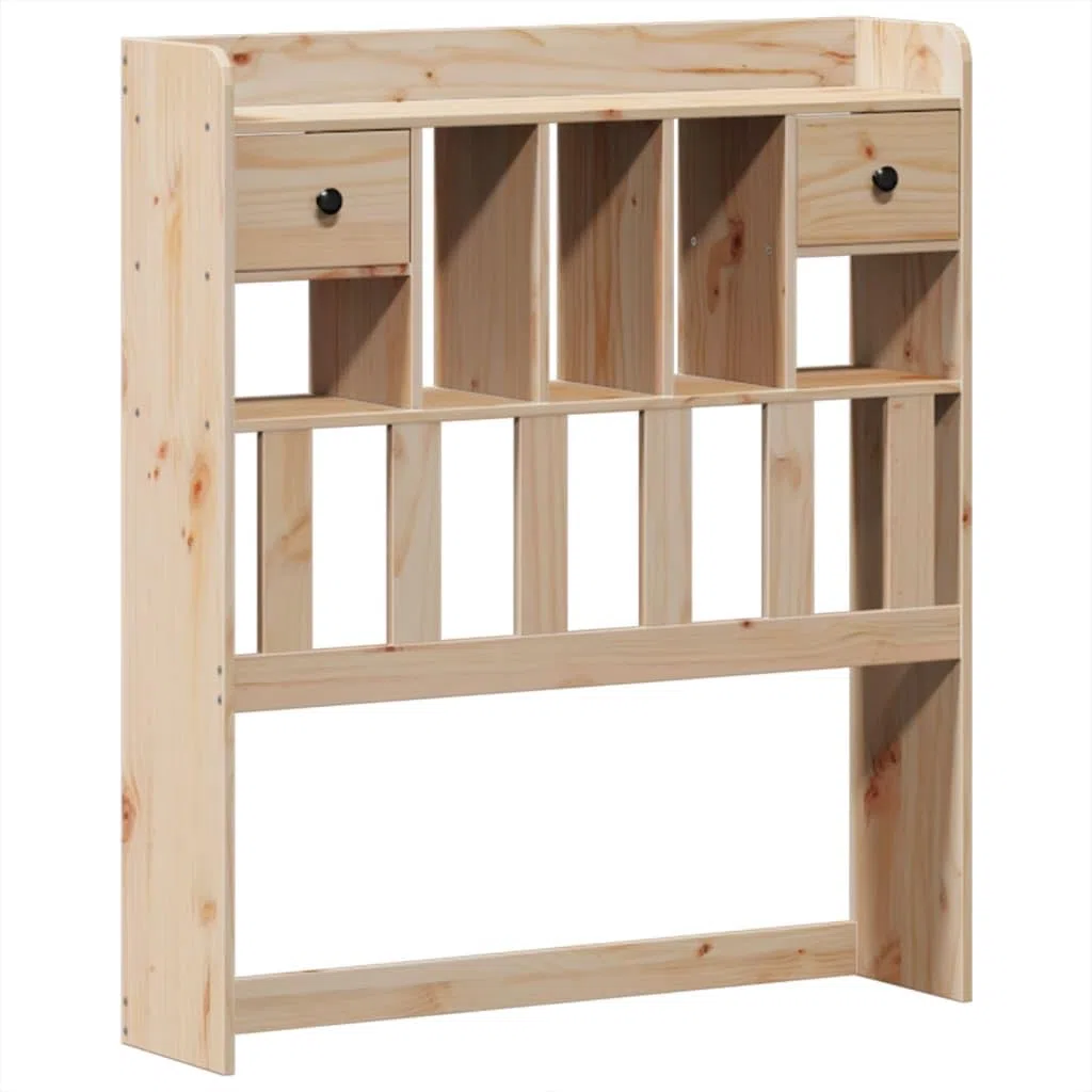 Massivholzbett ohne Matratze Bed Frame Bettgestell Massivholzbett Betten Holzbett 90x190 cm Kiefer - 3323281
